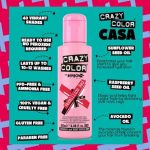 Crazy Color 40 Vermillion Red 100ml - Image 2