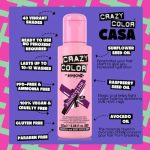 Crazy Color 50 Aubergine 100ml - Image 2