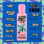 Crazy Color 53 Emerald Green 100ml - Image 2