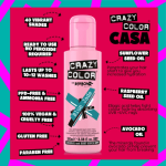 Crazy Color 67 Blue Jade 100ml - Image 2