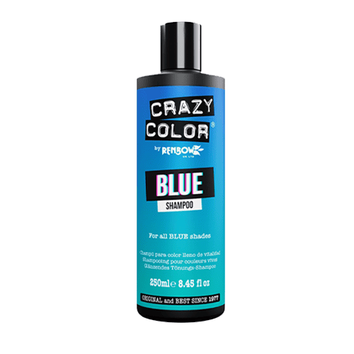 PC002421-.png Crazy Color Shampoo Blue 250ml - Image 1