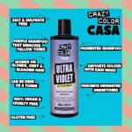 Crazy Color No Yellow Shampoo 250ml - Image 2
