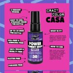 Crazy Color Power Pigment Drops Purple 30ml - Image 2