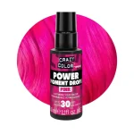 Crazy Color Power Pigment Drops Pink 30ml