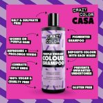 Crazy Color Shampoo Purple 250ml - Image 2