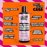 Crazy Color Shampoo Pink 250ml - Image 2