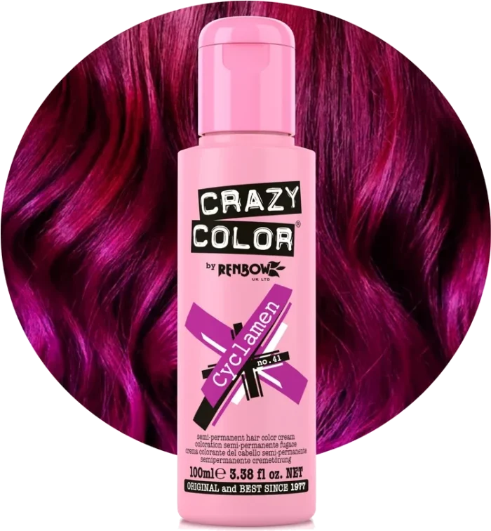 Crazy Color 41 Cyclamen 100ml