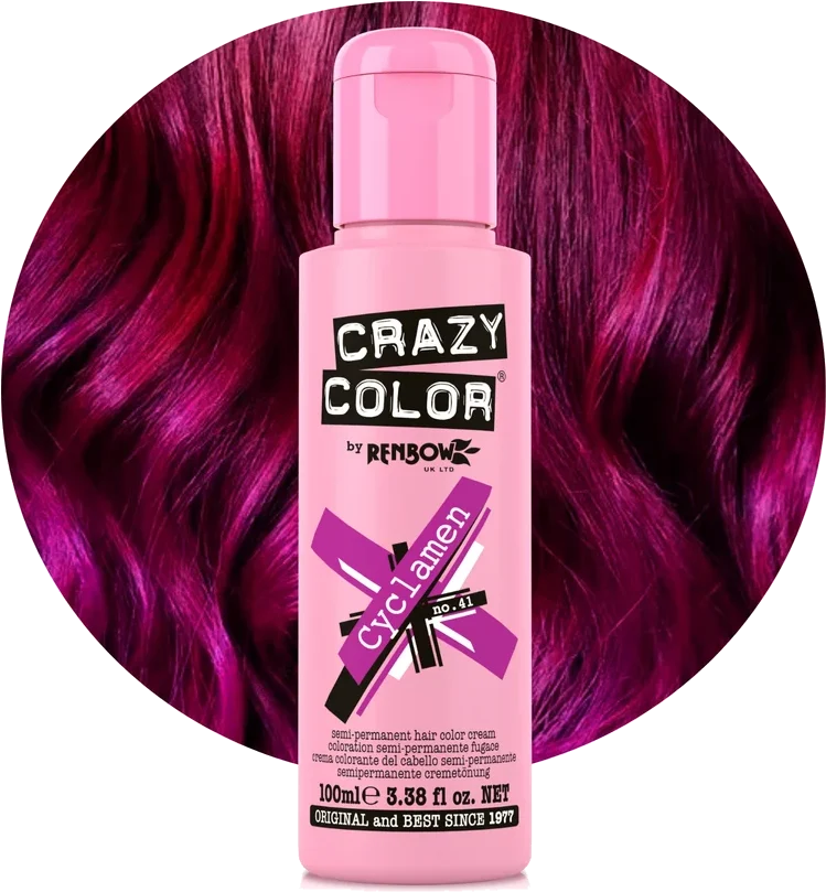 Crazy Color 41 Cyclamen 100ml