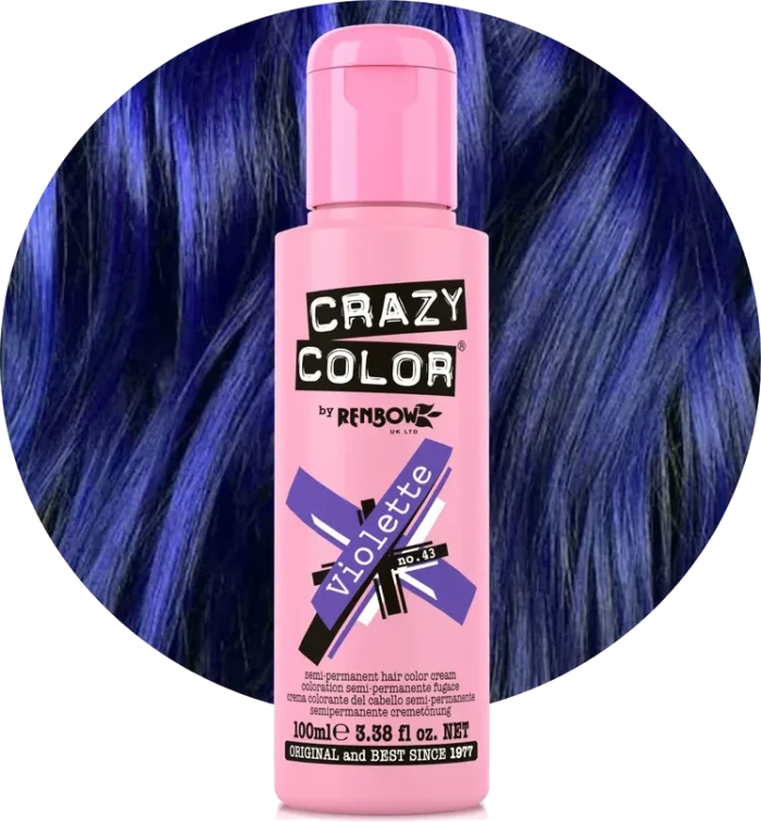 Crazy Color 43 Violette 100ml