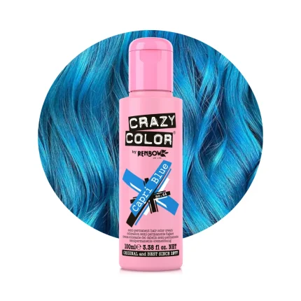 Crazy Color 44 Capri Blue 100ml