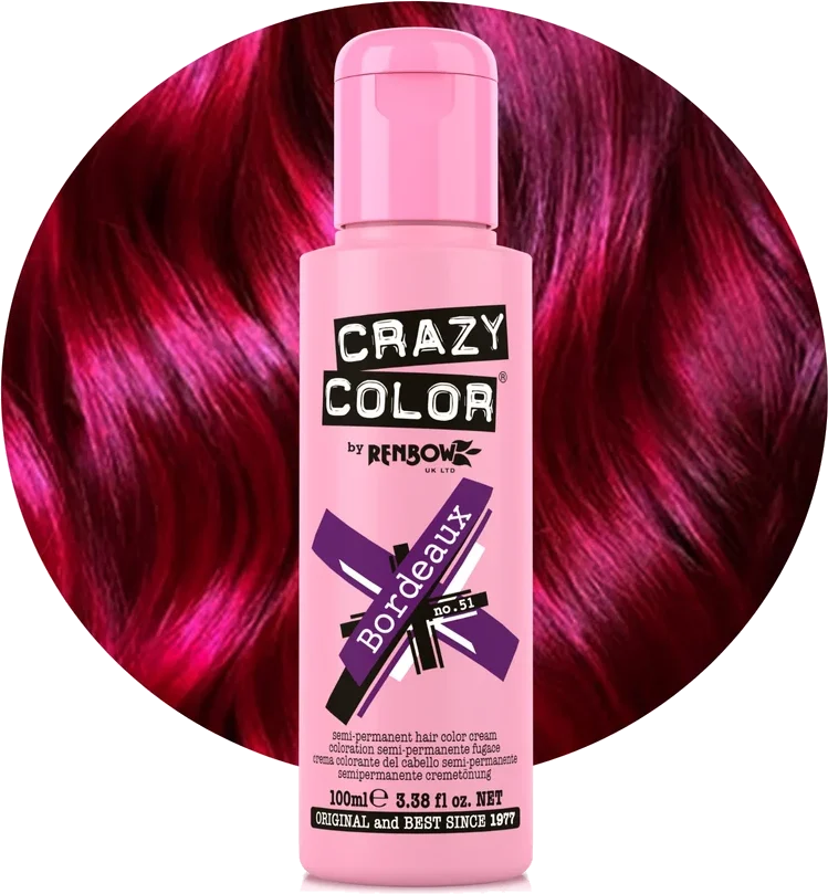 Crazy Color 51 Bordeaux 100ml