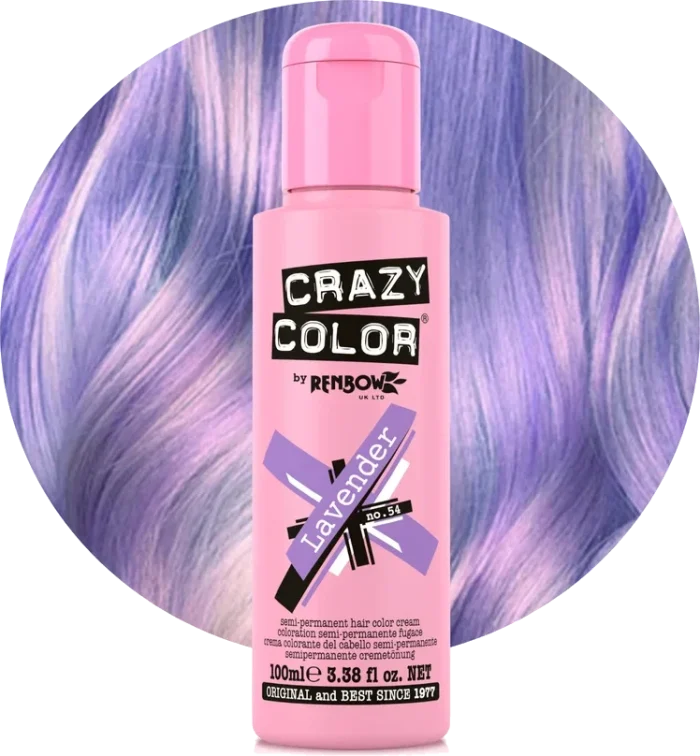 Crazy Color 54 Lavender 100ml
