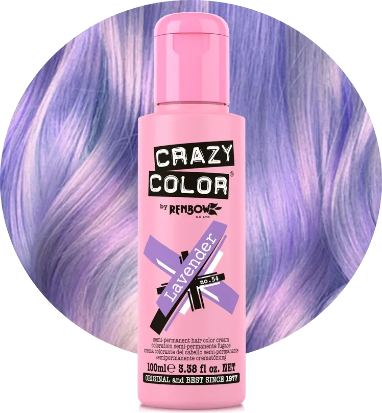 Crazy Color 54 Lavender 100ml