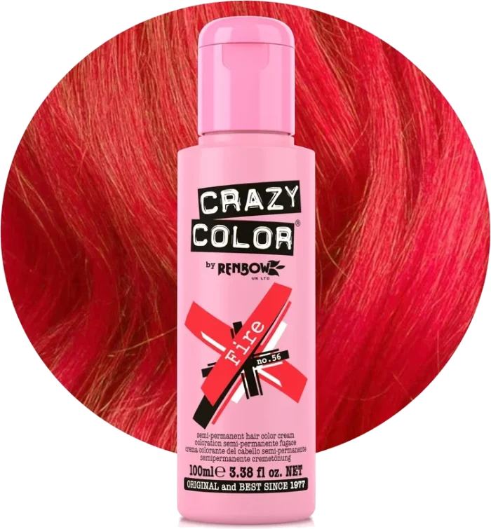 Crazy Color 56 Fire 100ml
