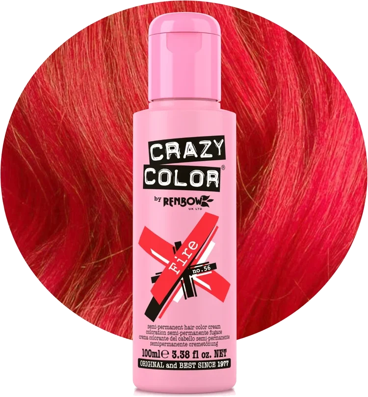 Crazy Color 56 Fire 100ml