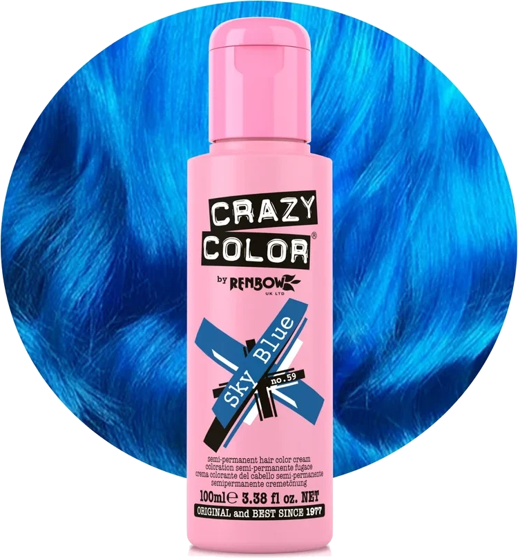 Crazy Color 59 Sky Blue 100ml