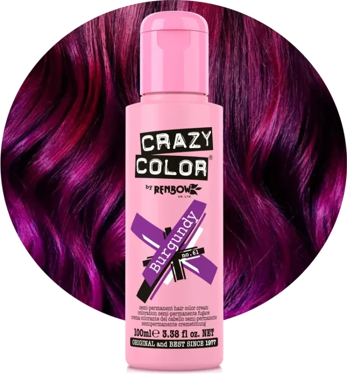 Crazy Color 61 Burgundy 100ml