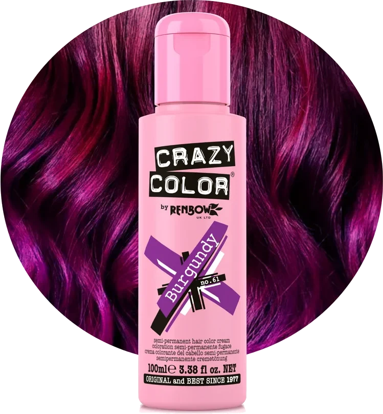 Crazy Color 61 Burgundy 100ml