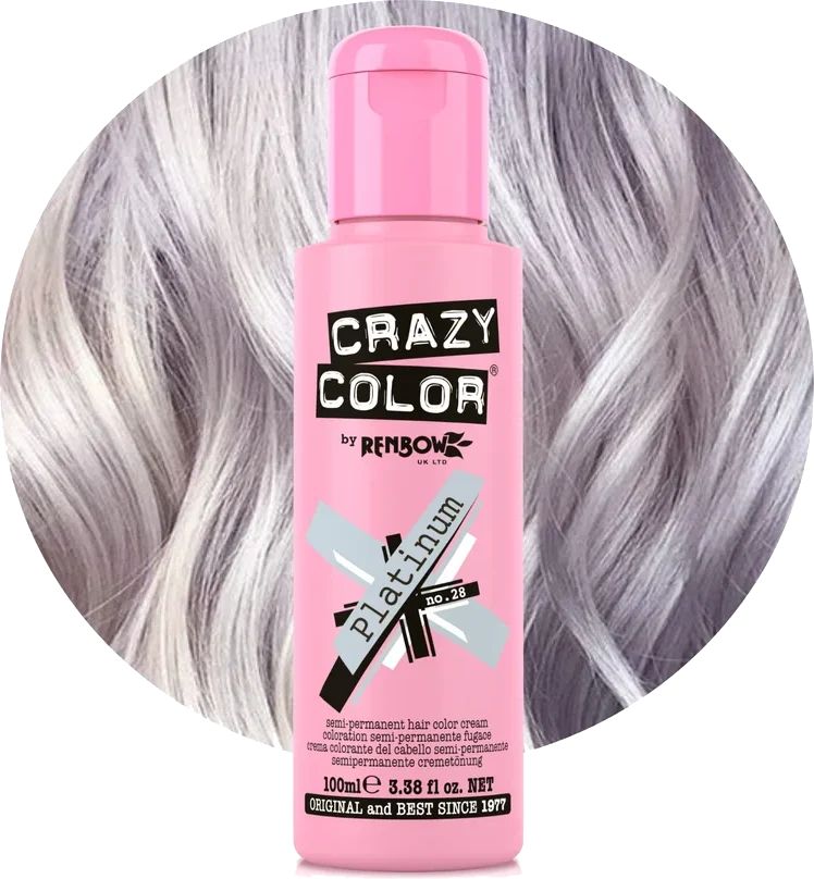 Crazy Color 28 Platinum 100ml