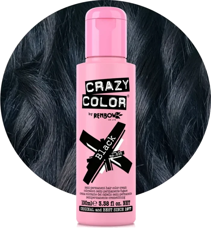 Crazy Color 30 Black 100ml