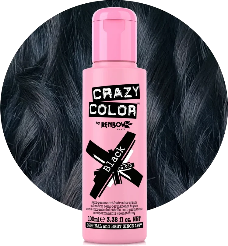 Crazy Color 30 Black 100ml