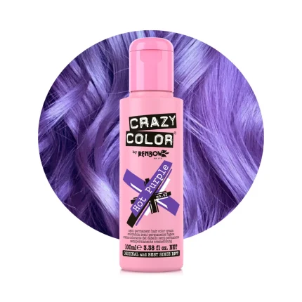 Crazy Color 62 Hot Purple 100ml