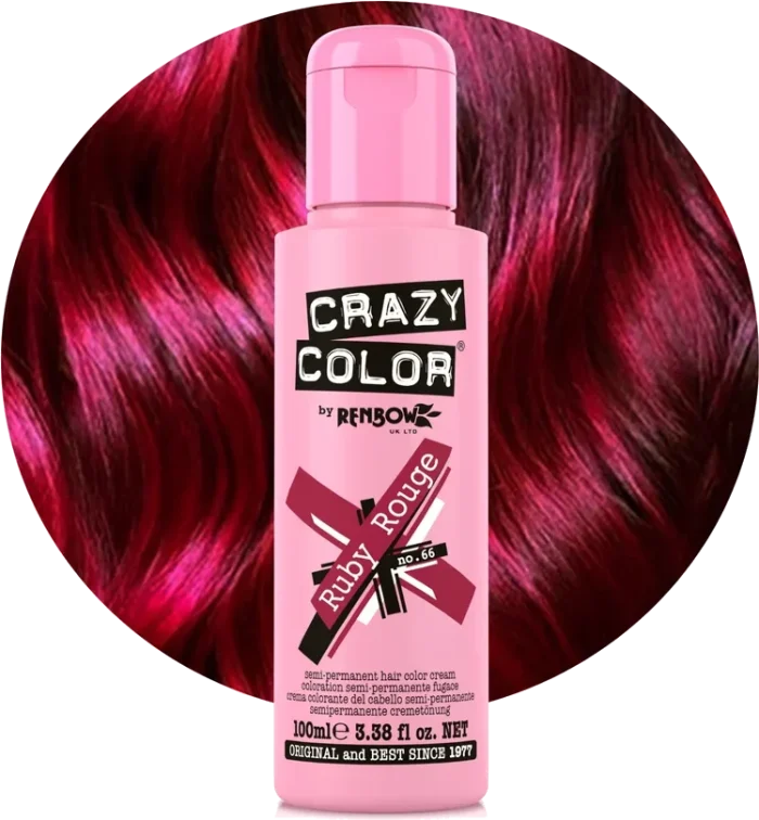 Crazy Color 66 Ruby Rouge 100ml
