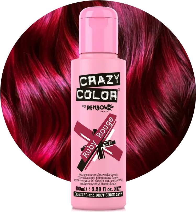 Crazy Color 66 Ruby Rouge 100ml