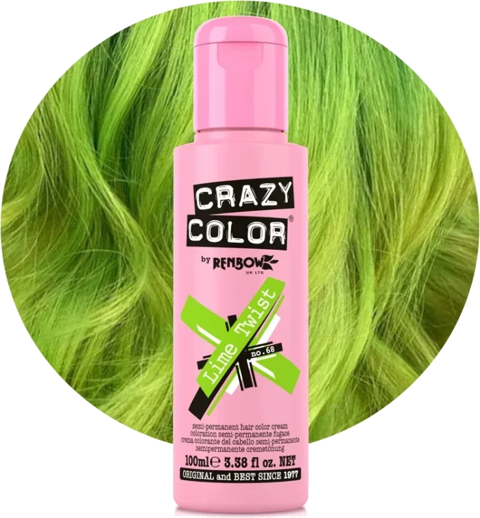 Crazy Color 68 Lime Twist 100ml