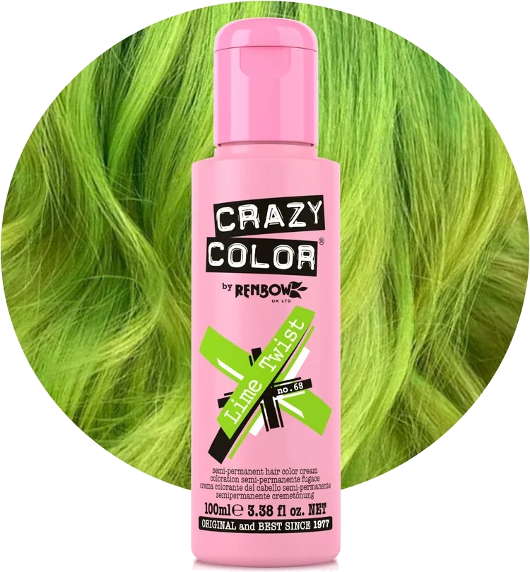 Crazy Color 68 Lime Twist 100ml