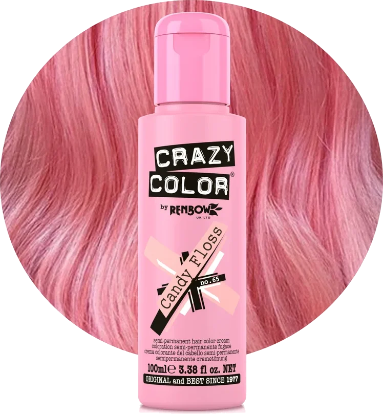 Crazy Color 65 Candy Floss 100ml