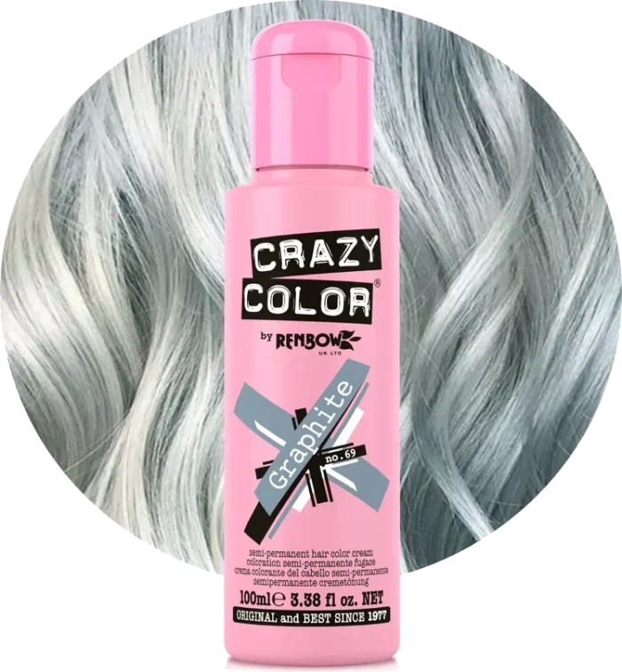 Crazy Color 69 Graphite 100ml