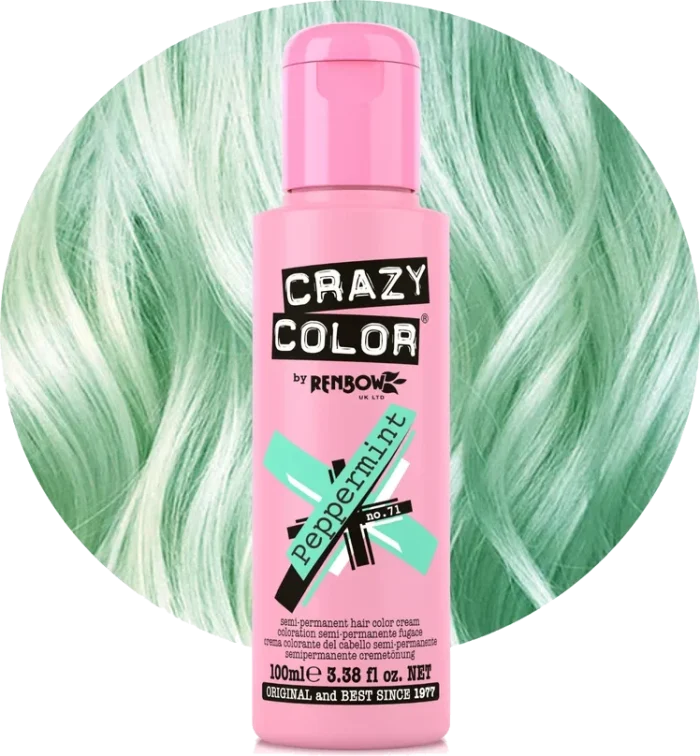 Crazy Color 71 Peppermint 100ml