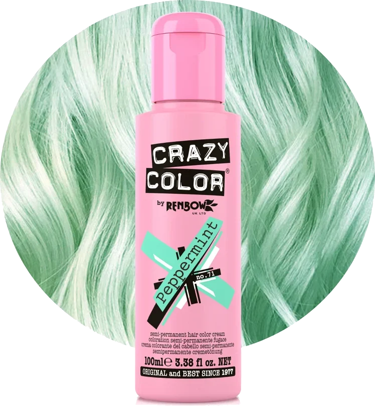 Crazy Color 71 Peppermint 100ml