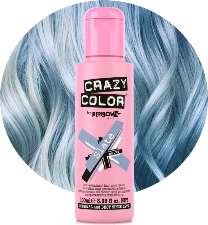 Crazy Color 74 Slate 100ml