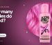 Crazy Color Pinkissimo 100ml bottle on pink hair